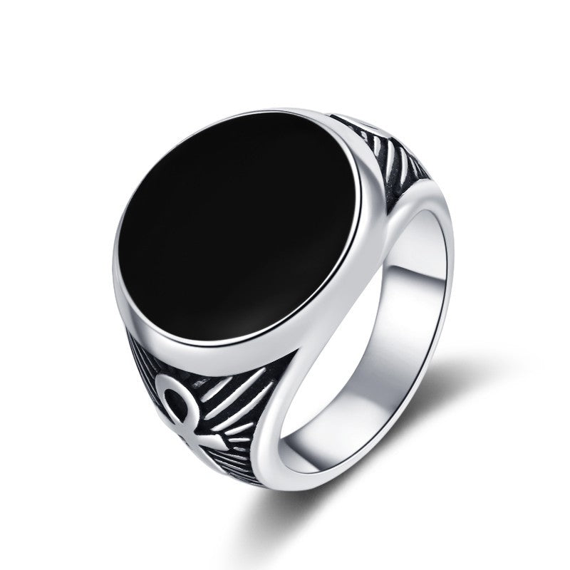 Steel Ring – Vintage Nordic Viking Symbol In Stainless Steel For Everyday Fashion Planderful