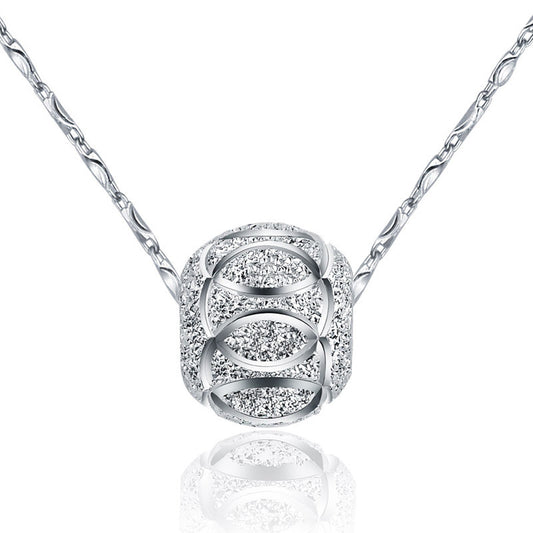 S925 Sterling Silver Necklace Women's High-End Luxury Jewelry
