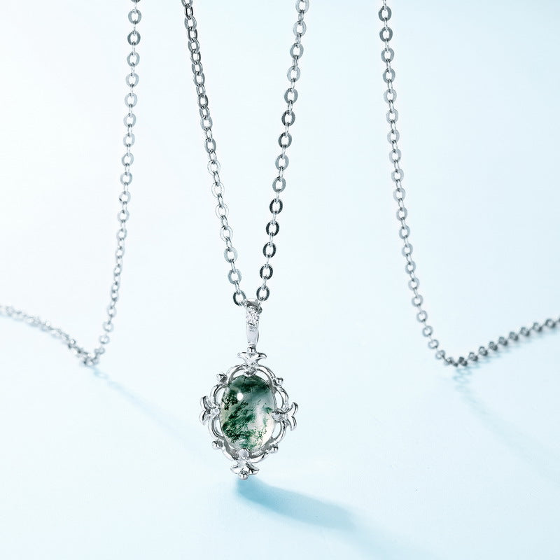 S925 Sterling Silver Vintage-Inspired Necklace