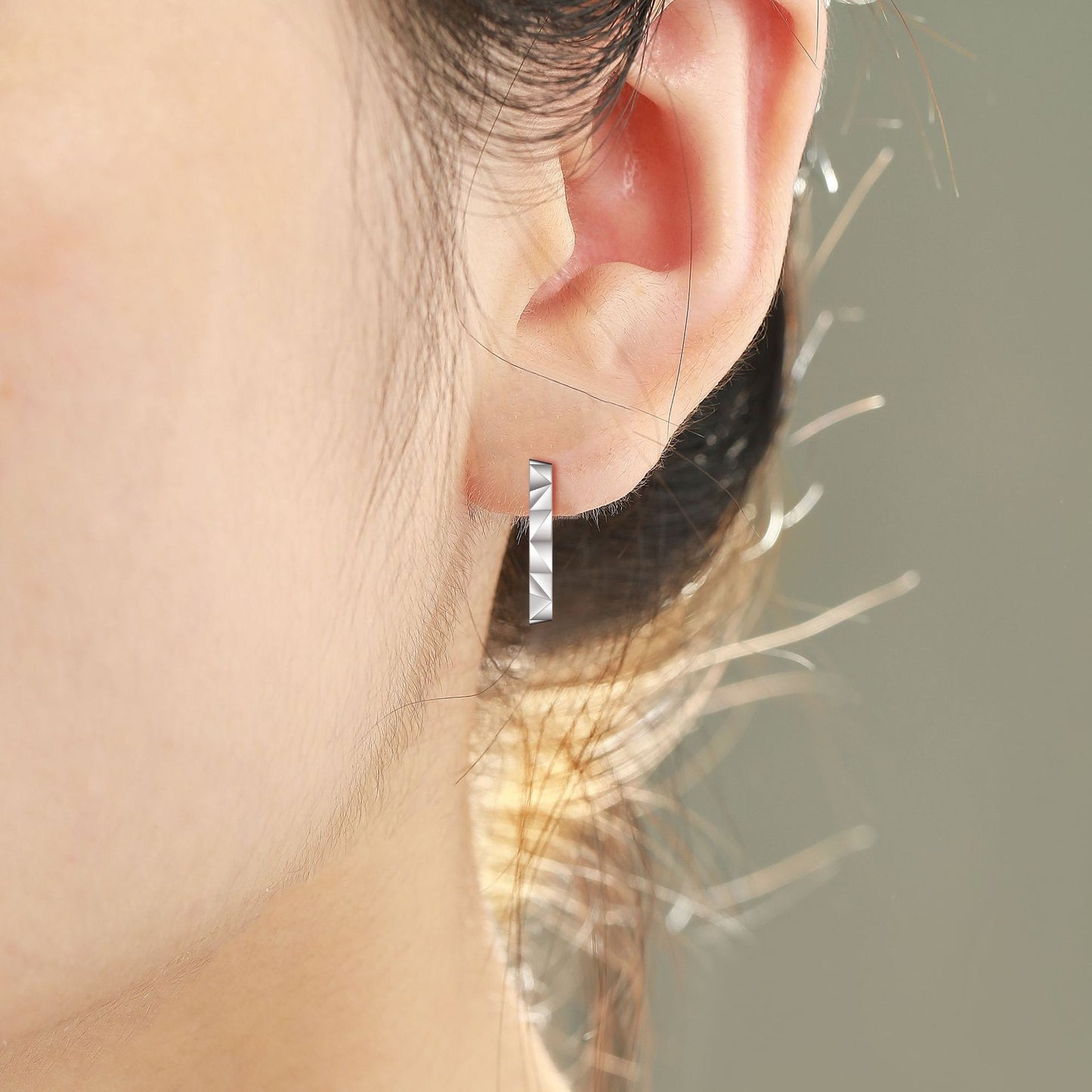 Tonglin European and American Fashion Sterling Silver Stud Earrings