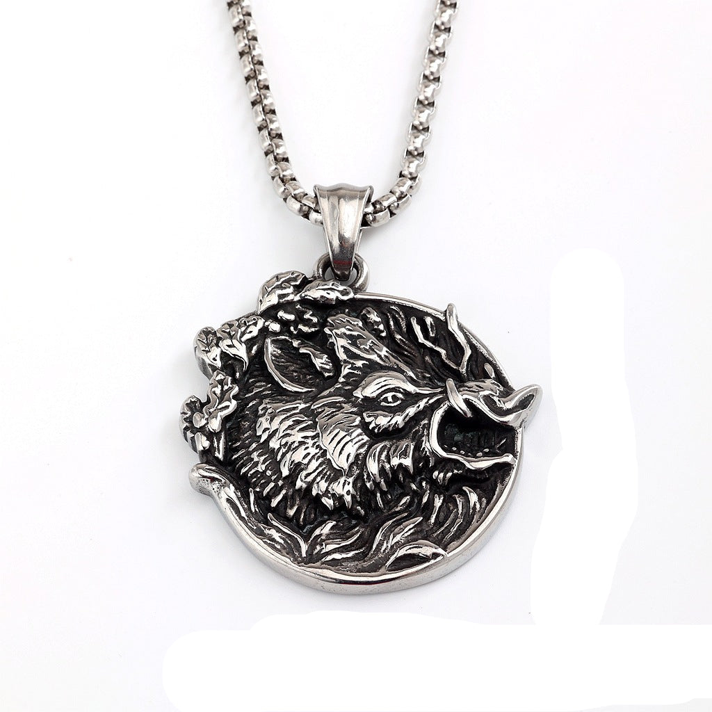 Punk Viking Men's Pendant Necklace