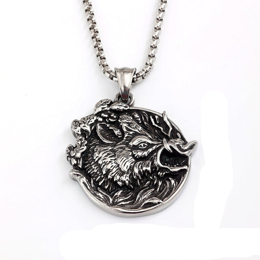 Punk Viking Men's Pendant Necklace