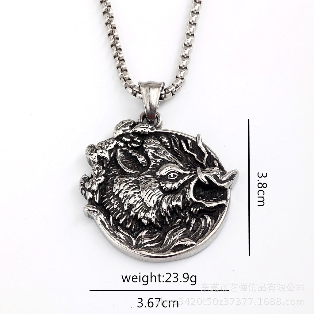 Punk Viking Men's Pendant Necklace