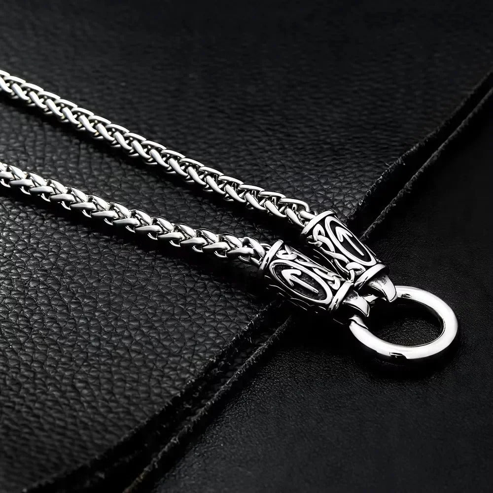 Punk Viking Stainless Steel Men's Pendant Necklace
