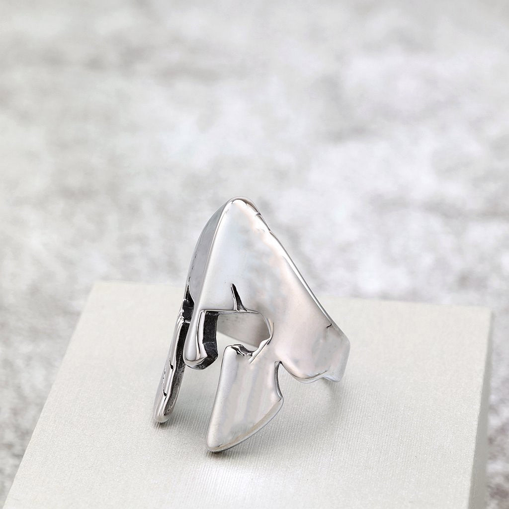 Punk Mask Stainless Steel Men's Ring