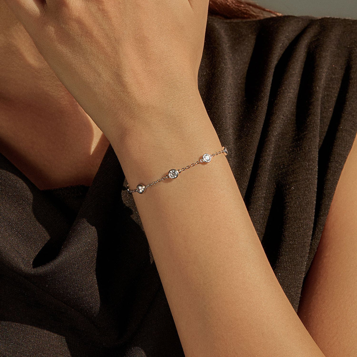 925 Sterling Silver Bubble Bracelet