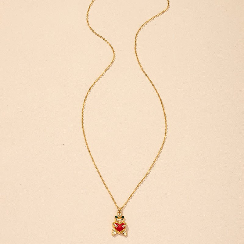 Frog Love Hug Necklace - Vienna Verve Collection