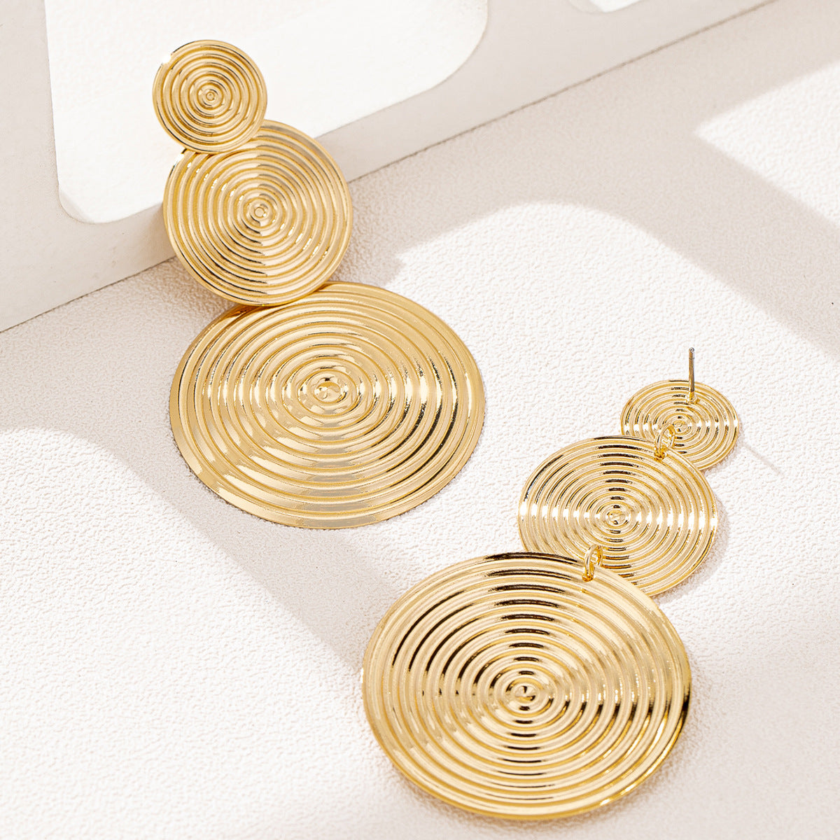 Planderful Vienna Verve Earrings – Fashionable Personalized Metal Design