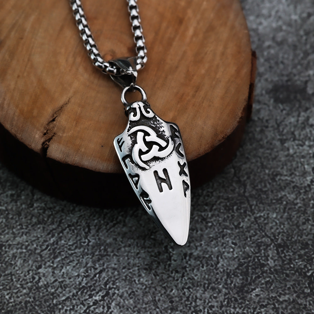 Norwegian Nordic Viking Rune Men's Pendant Necklace Accessories