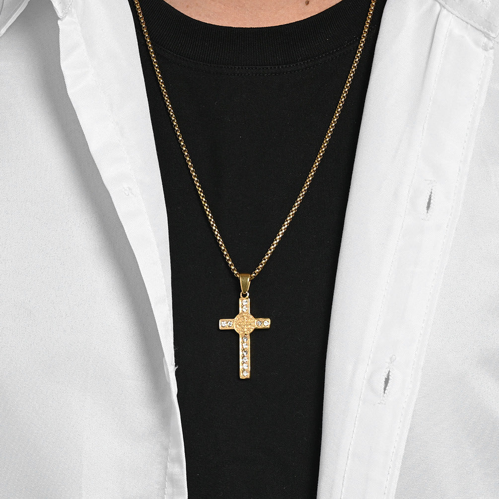 Stainless Steel Cross Necklace