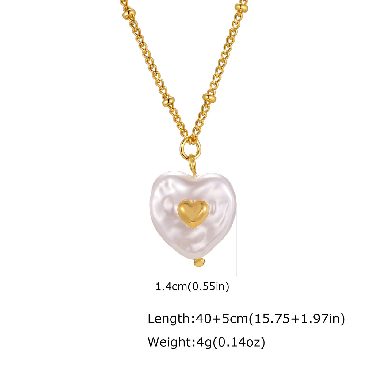 Pearl Stainless Steel Necklace