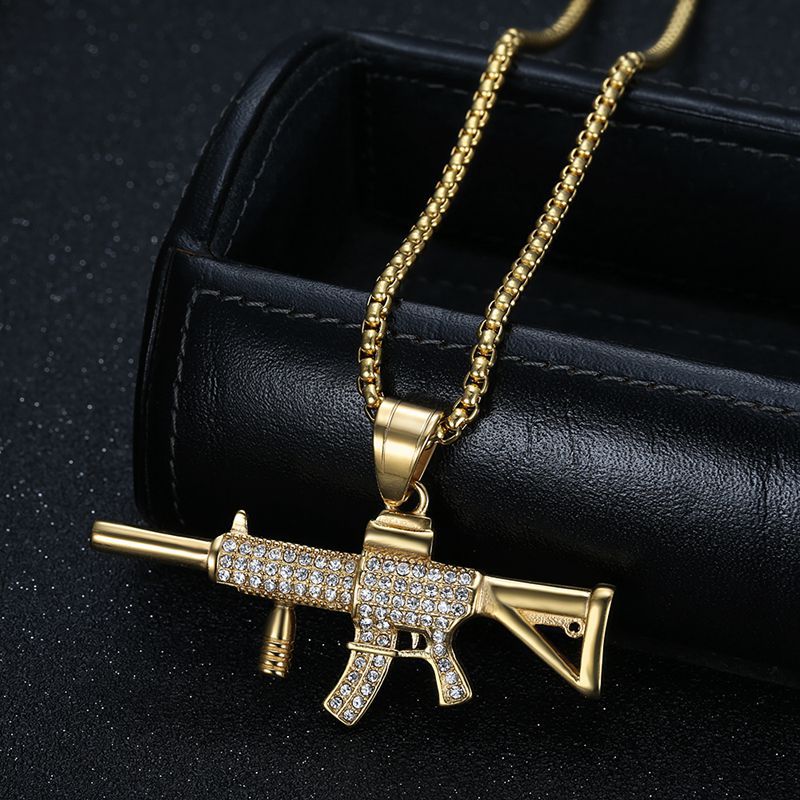 Steel Necklace – Statement Hip Hop Necklace