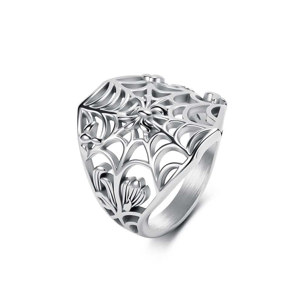 Stainless Steel Vintage Ring