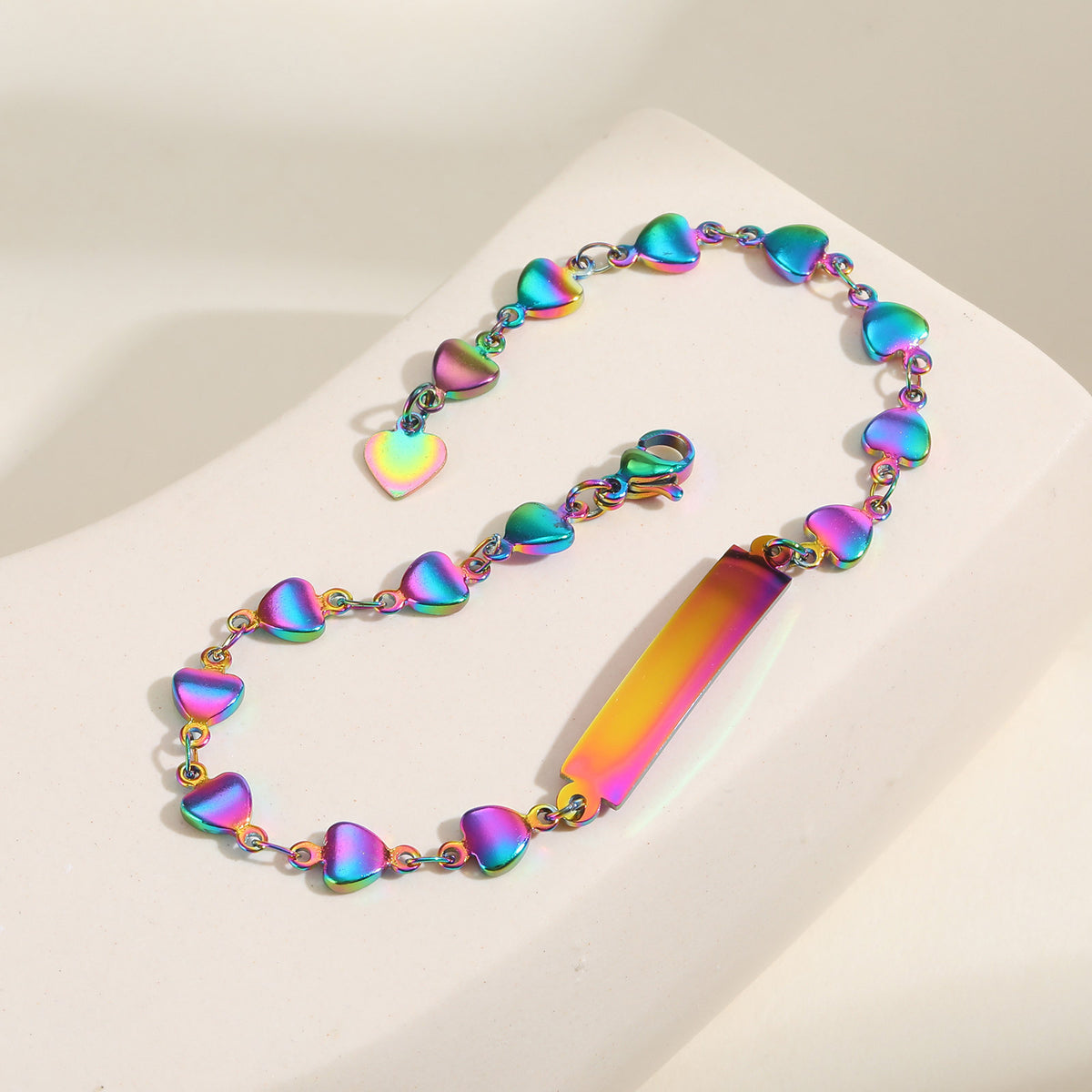 Heart Stainless Steel Bracelet for Women