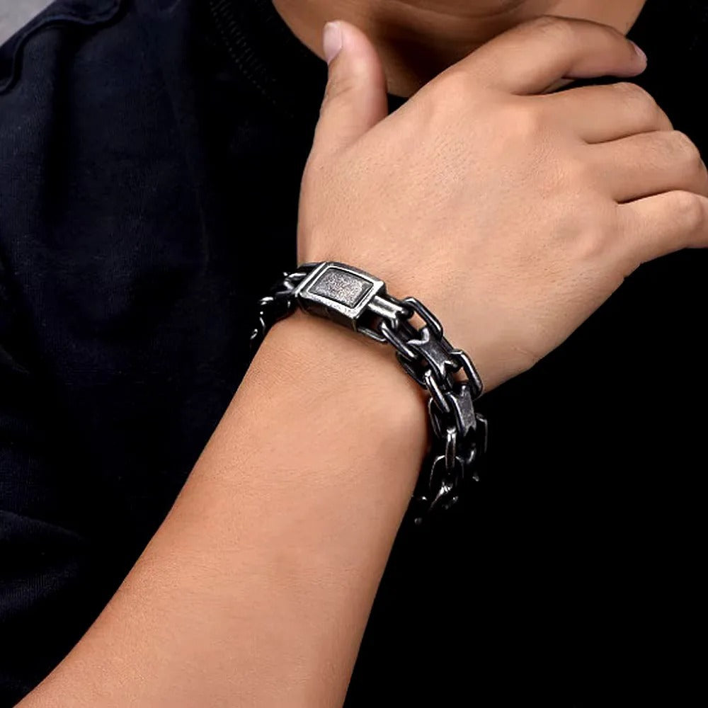 Punk Vintage Stainless Steel Bracelet