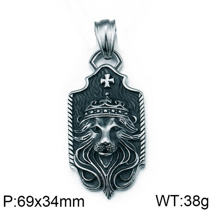 Planderful Norse Titanium Steel Viking Pendant for Men