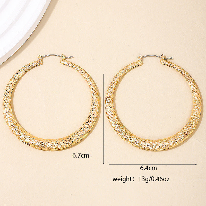Exaggerated Vienna Verve Earrings - Wholesale High-End Fashion Accessories