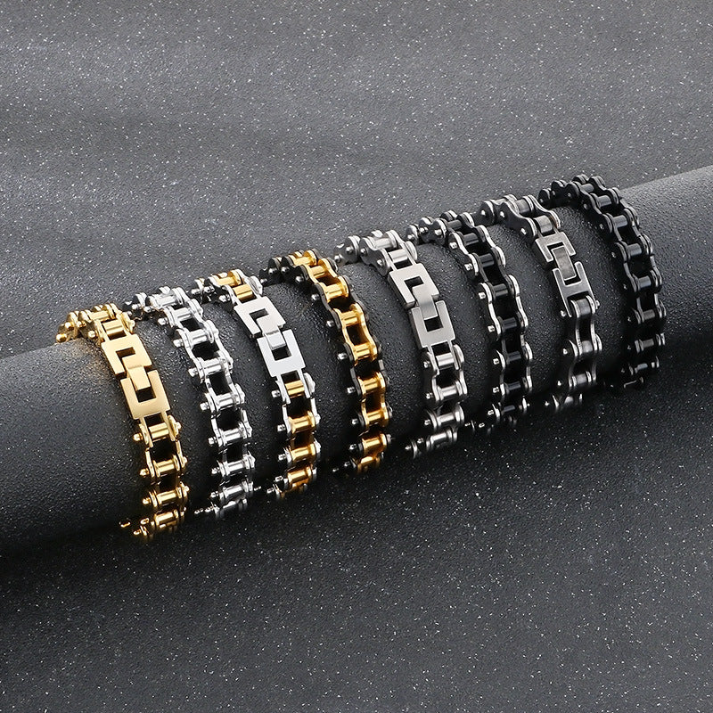 Planderful Personalized Bicycle Chain Necklace For Men