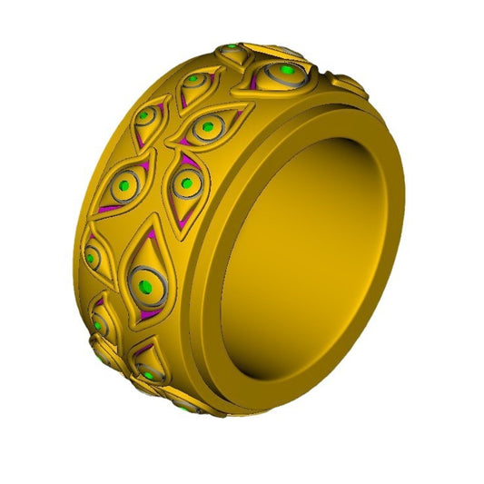 God's Eye Stainless Steel Ring