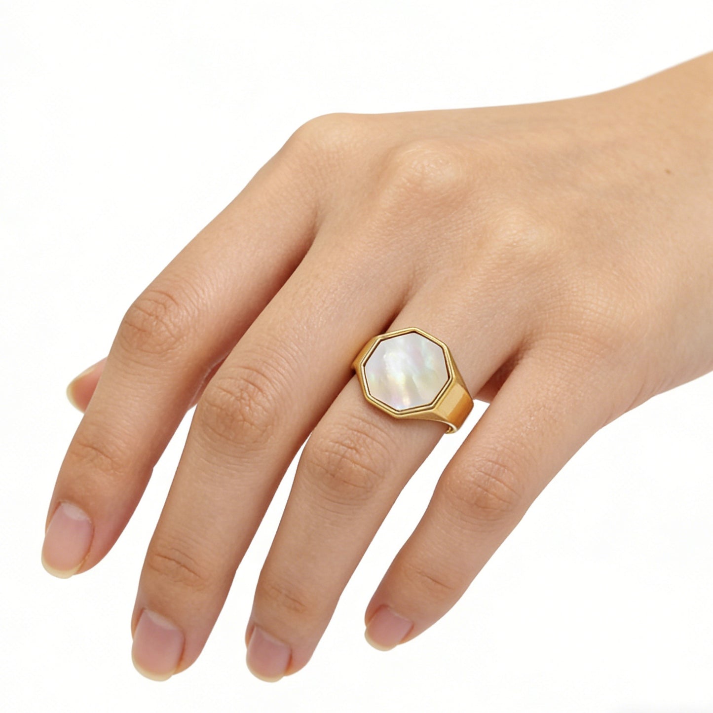 Planderful Titanium Steel Ring Unisex Durable Protection Everyday Genie Collection