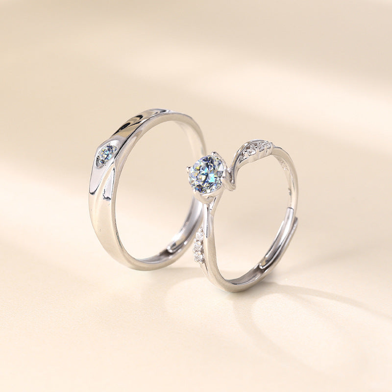Only Love S925 Sterling Silver Men's Ring