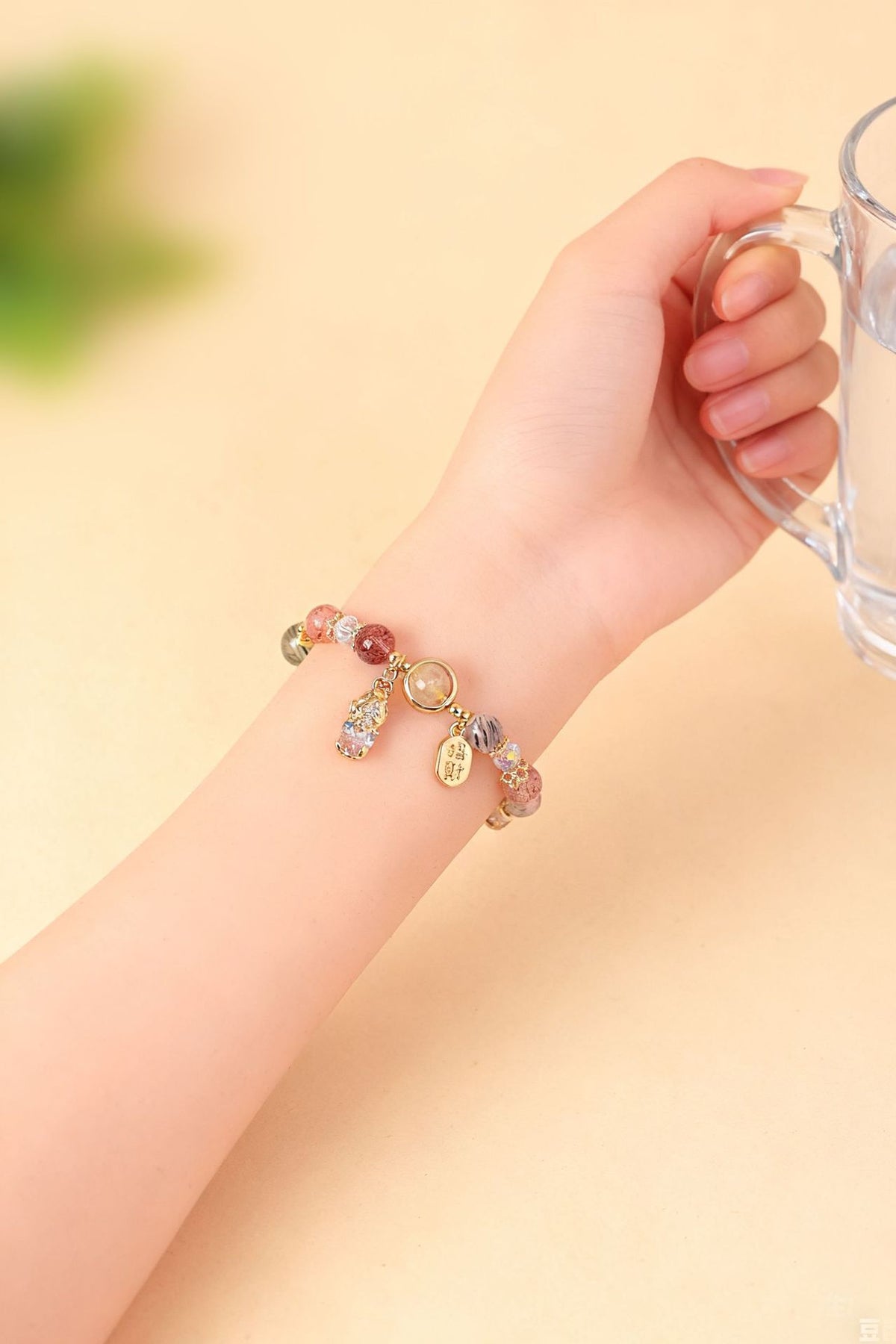 Crystal Pixiu Bracelet