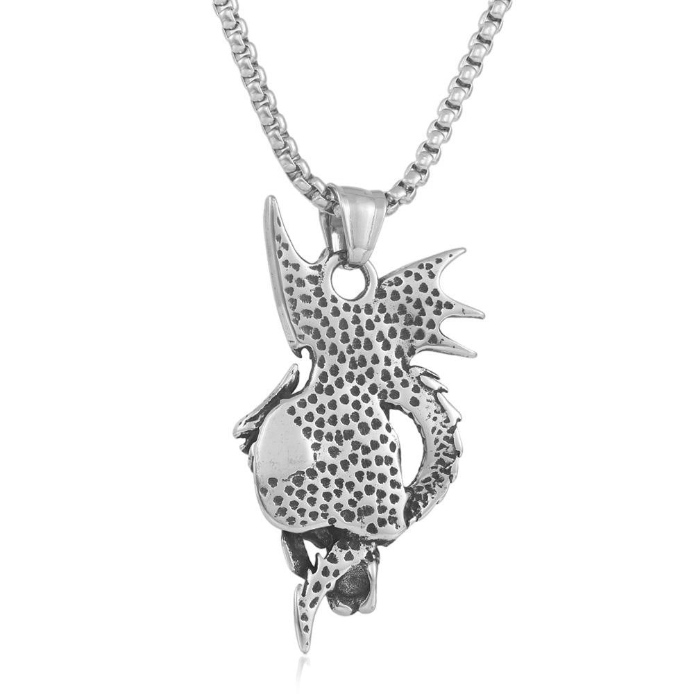 European And American Stainless Steel Pterosaur Pendant