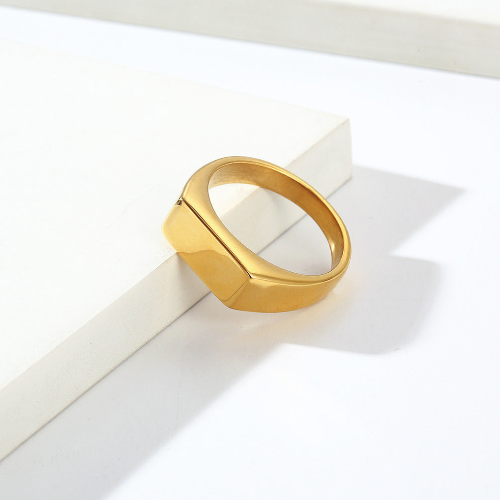 Steel Ring – Minimalist Unisex Everyday Wear