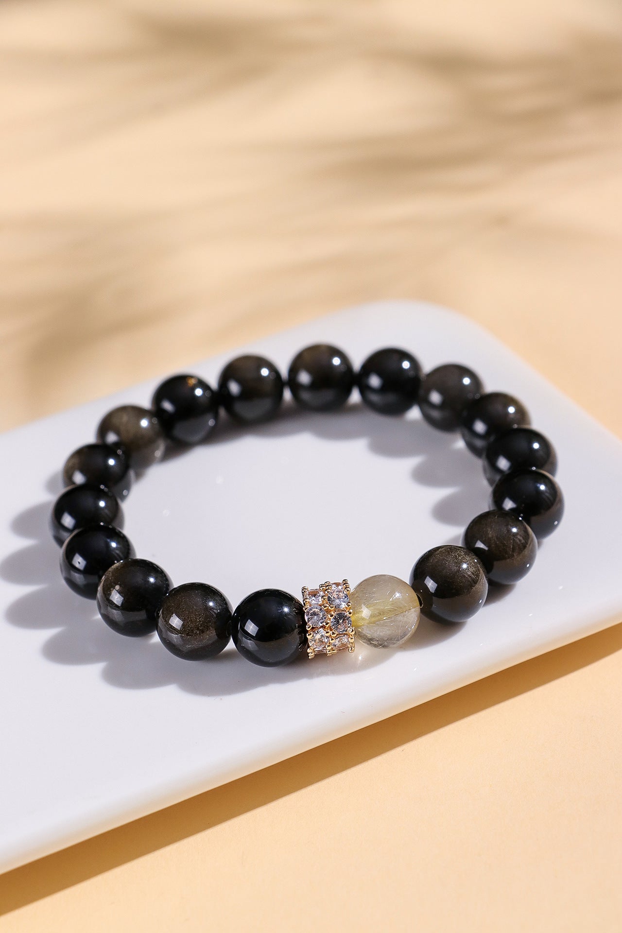 Planderful Fortune's Favor Bracelets – Elegant Crystal Beaded Design