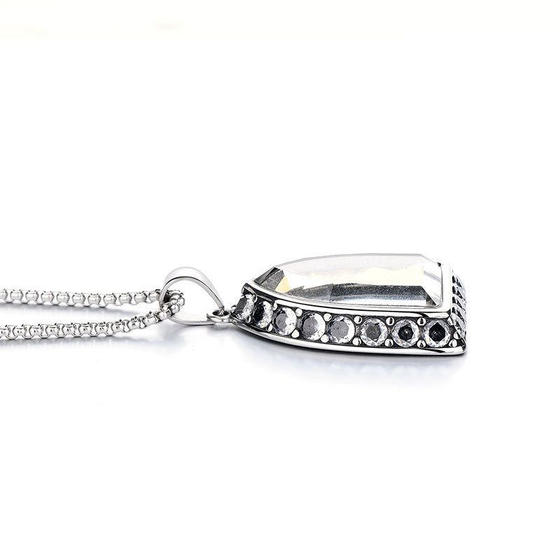 Zircon Necklace – Elegant Chinese Ethnic Buddha Zodiac Pendant For Women Everyday Genie Collection
