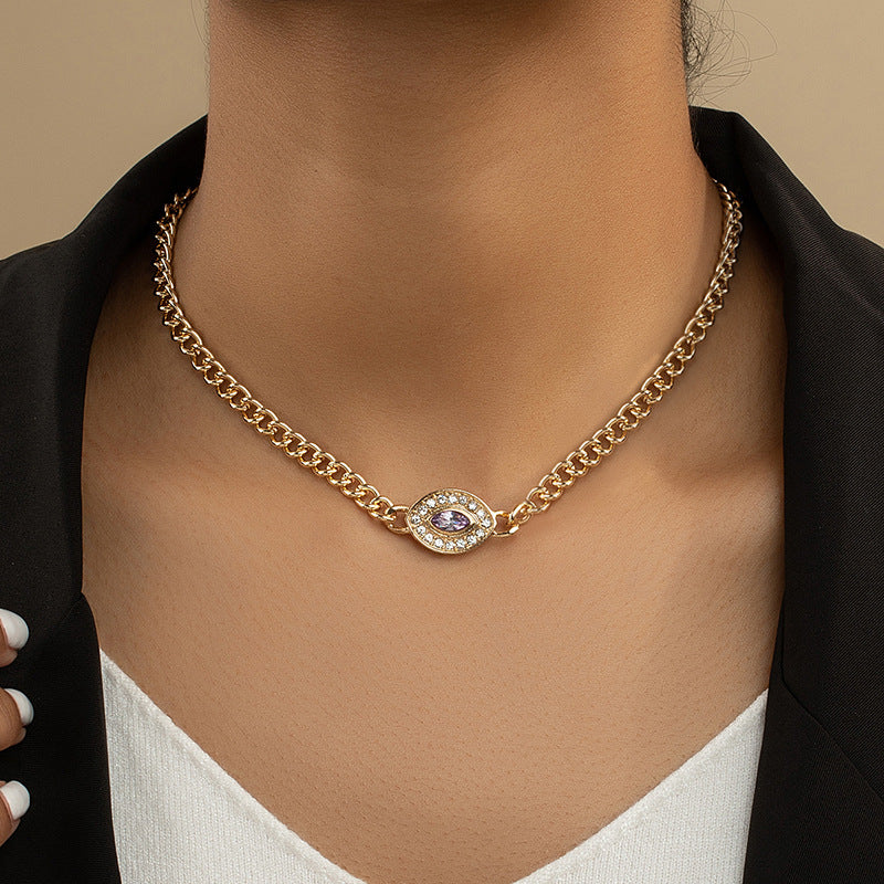 Devil's Eye Luxury Necklace - Vienna Verve Collection