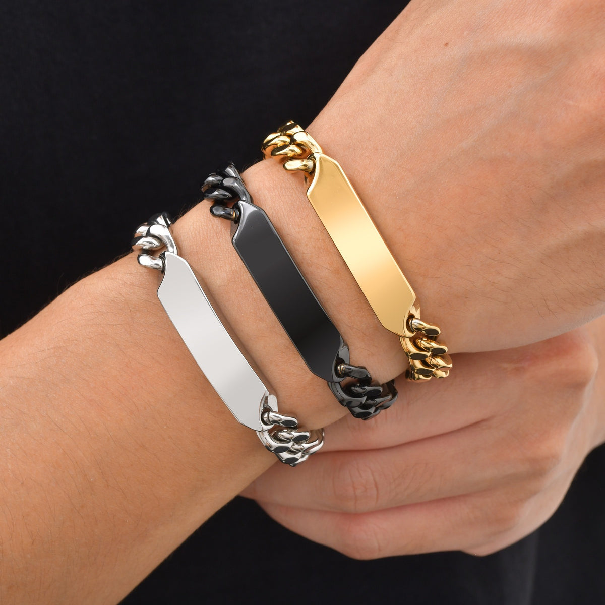 Vintage Stainless Steel Bracelet for Men