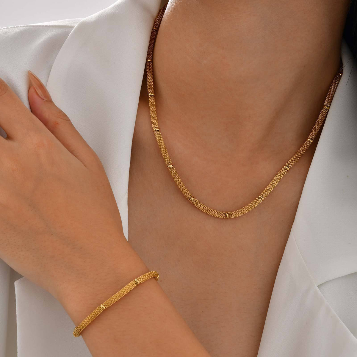 Vintage Stainless Steel Bracelet