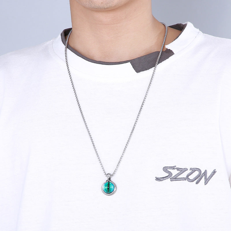 Planderful Snake Pendant Personalized Men Retro Punk Style