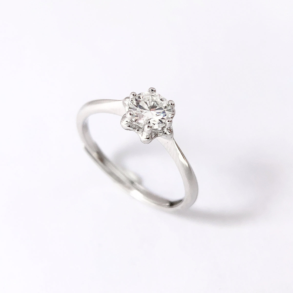 Star 925 S925 Sterling Silver Women's Ring