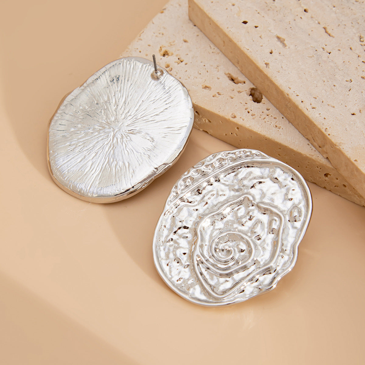 Planderful Vienna Verve Earrings – Elegant Fold Design