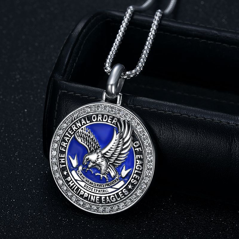 Stainless Steel Eagle Pendant Necklace Durable Everyday Genie By Planderful For Global Travelers