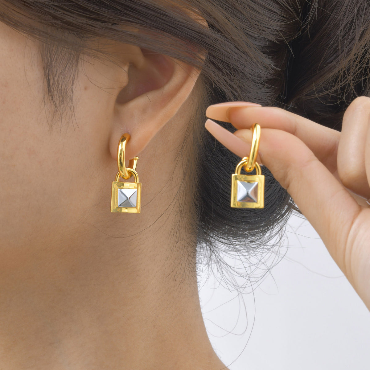Geometric Jewelry — Earrings or Necklace