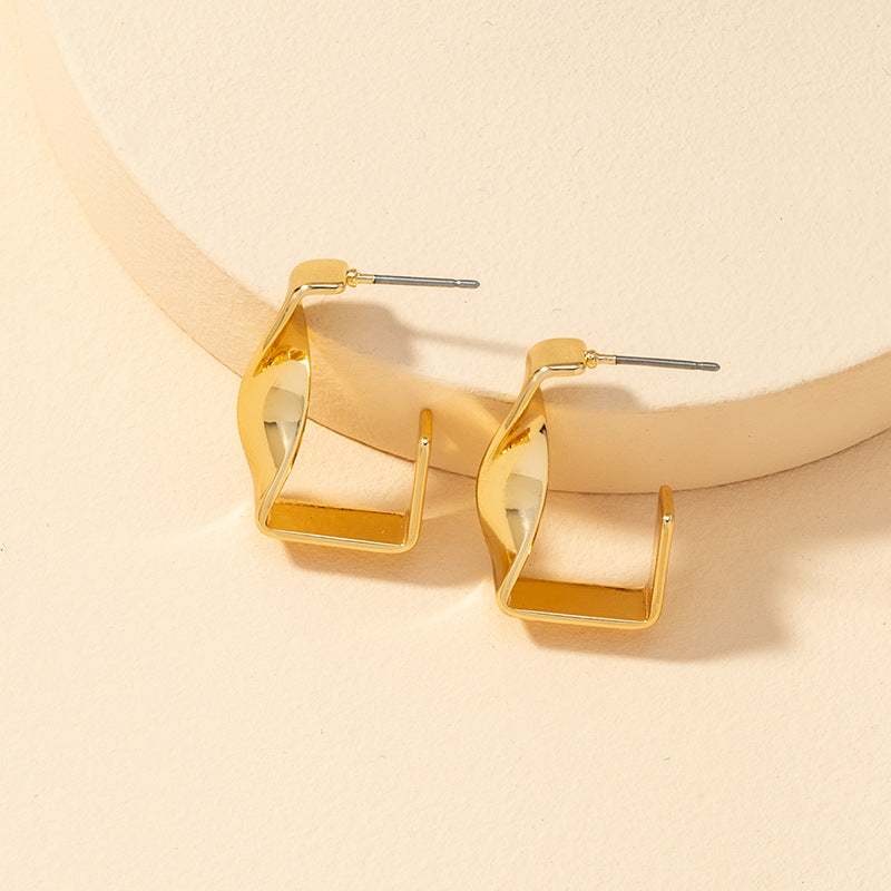 Twisted Metal Earrings - Vienna Verve Collection Pieces