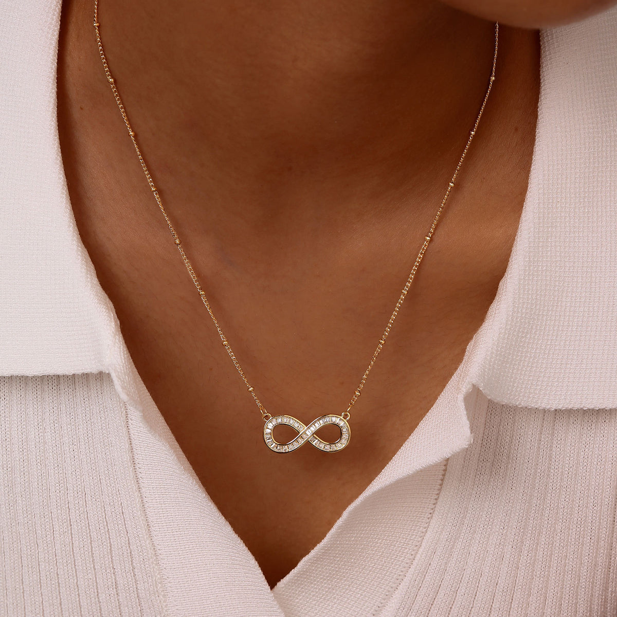 Zircon Copper Necklace