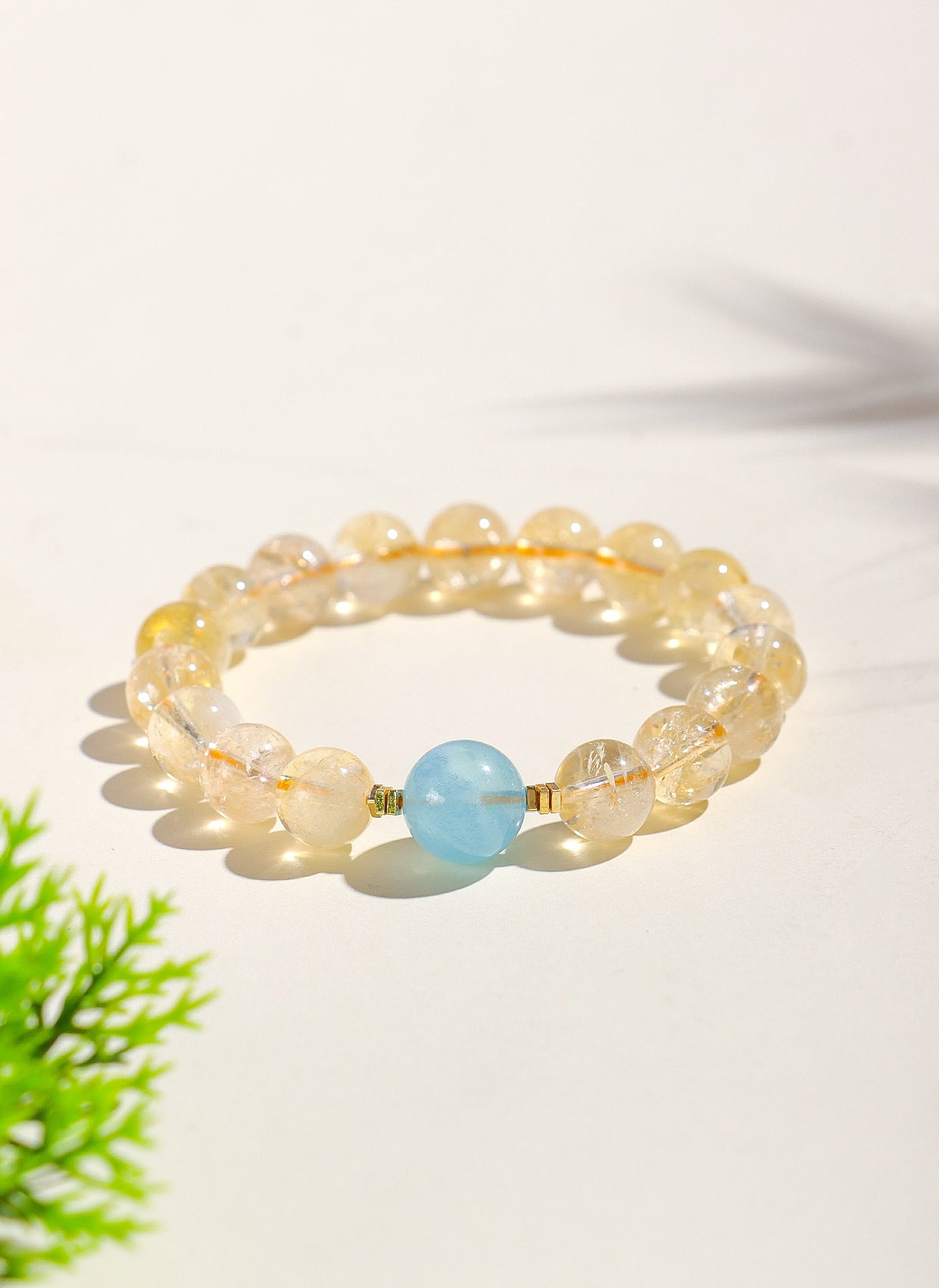 Planderful Fortune's Favor Bracelet – Premium Aquamarine Gemstone Design