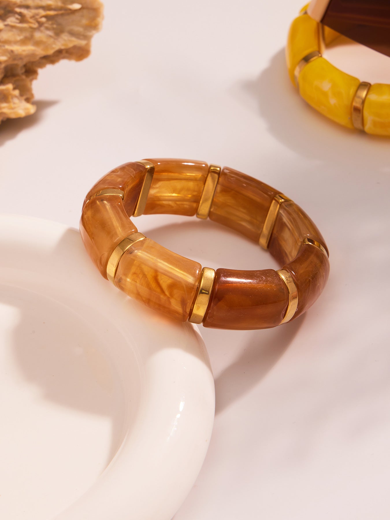 Planderful Everyday Genie Resin Elastic Bracelet For Fashion