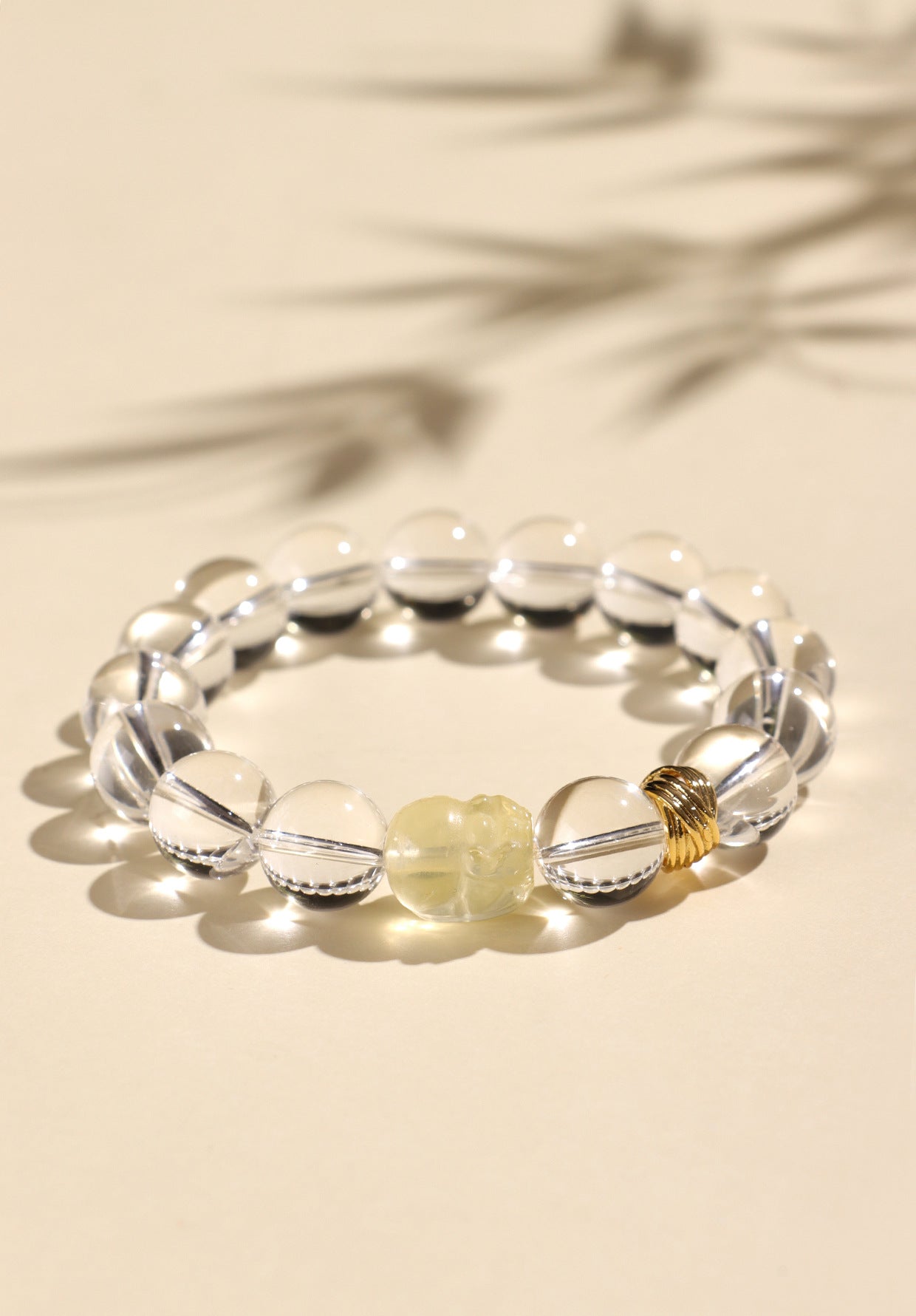 Planderful Fortune's Favor Bracelet – Elegant Crystal and Tiger's Eye Design