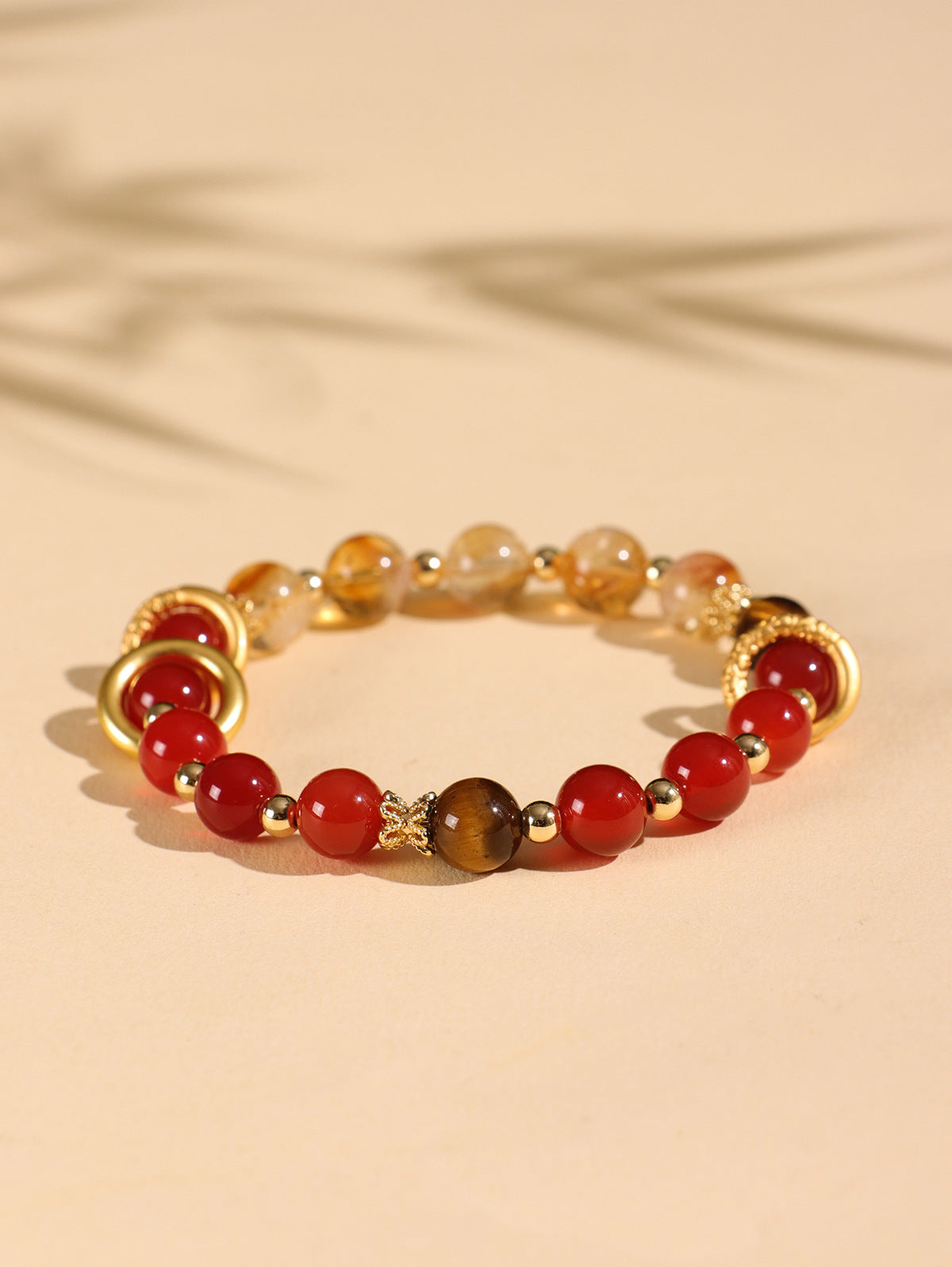 Planderful Fortune's Favor Bracelet – Elegant Natural Agate Design