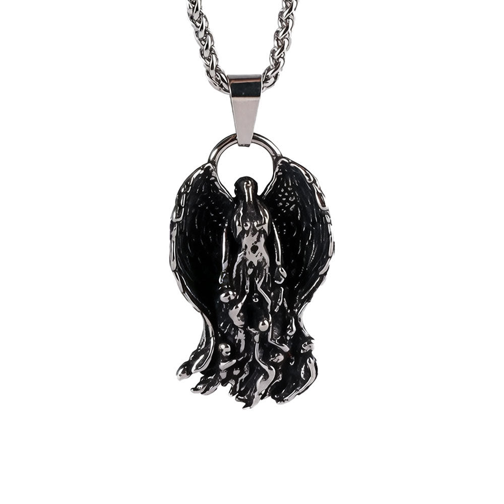 Men's Pendants – Dark Tears Angel Necklace Pendants – Street Pendants