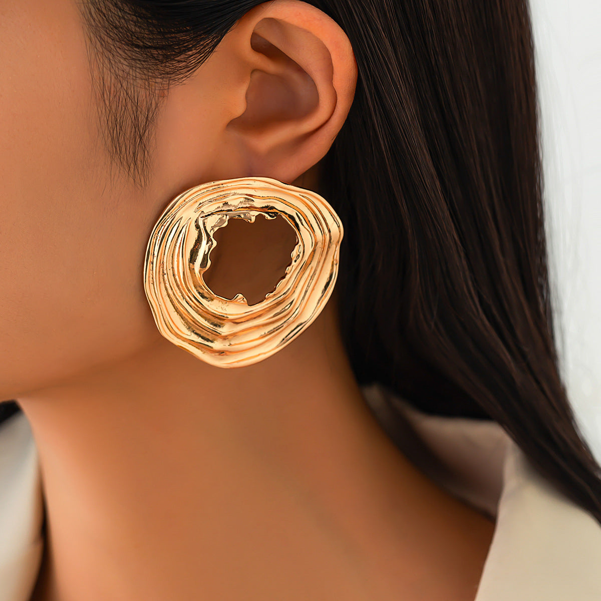 Planderful Vienna Verve Earrings – Fashionable Irregular Design