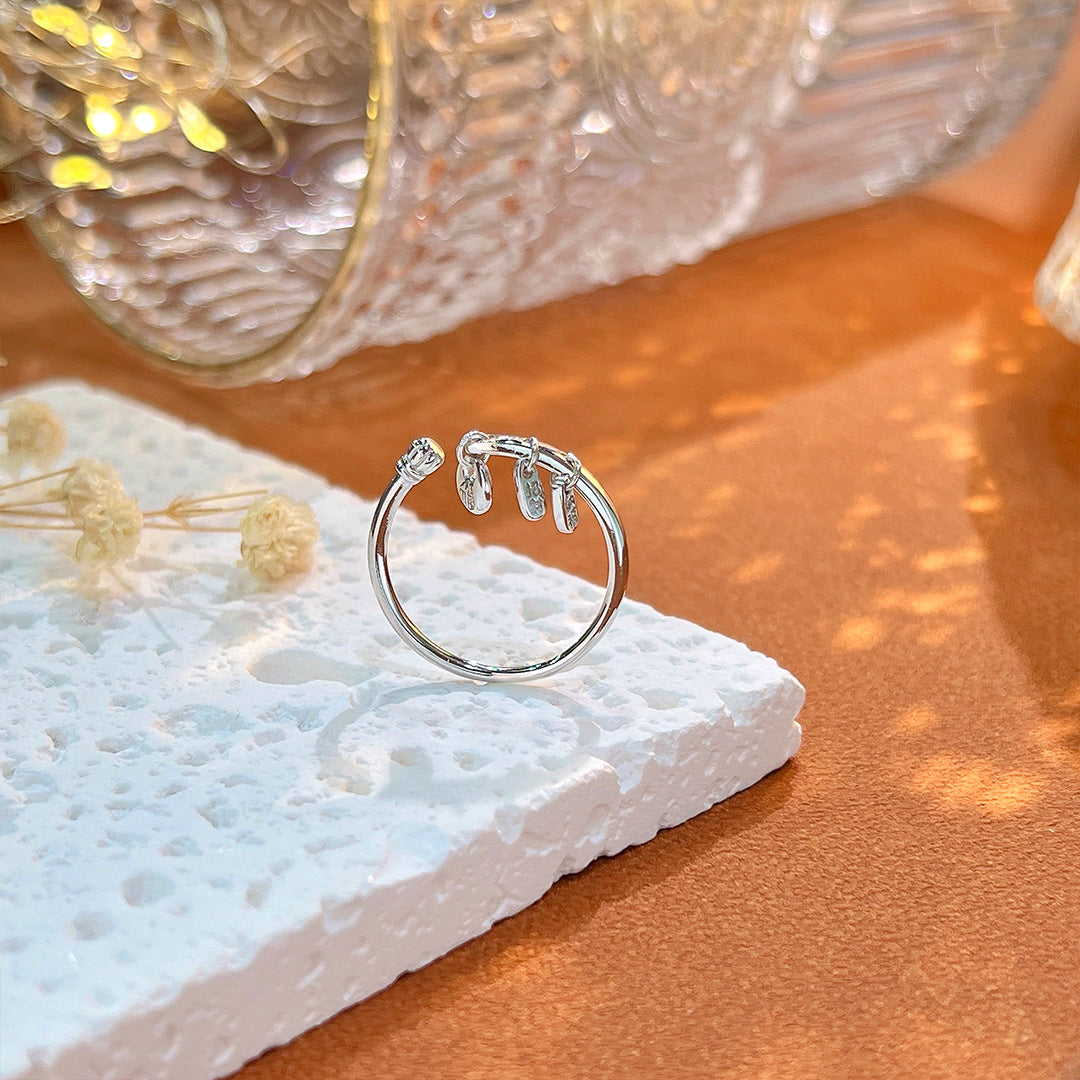 Planderful S925 Sterling Silver Fat Fu Pumpkin Lucky Nafu Ring – Exquisite Light Luxury Design