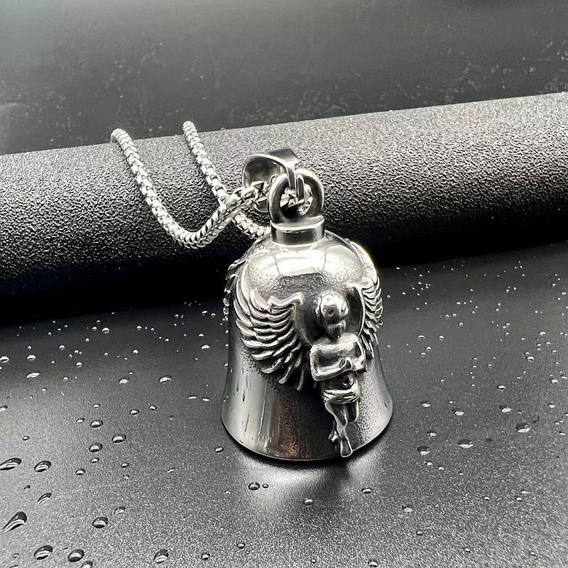Punk Angel Wing Stainless Steel Jewelry