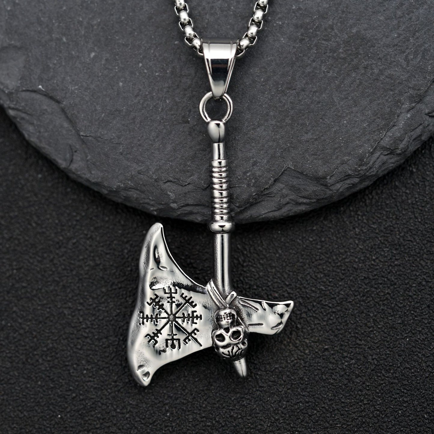 Steel Necklace – Vintage Nordic Viking
