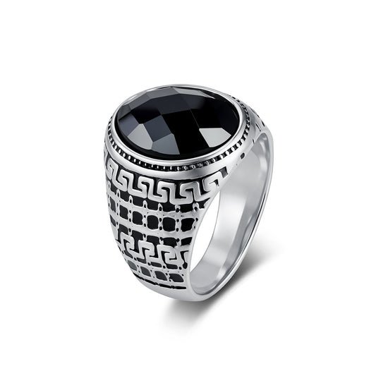 Vintage Stainless Steel Ring